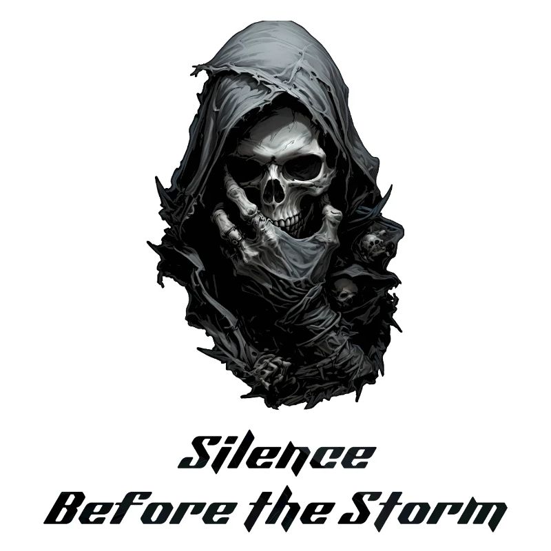Murmure de la mort - Grim Reaper Gothic Skull Art