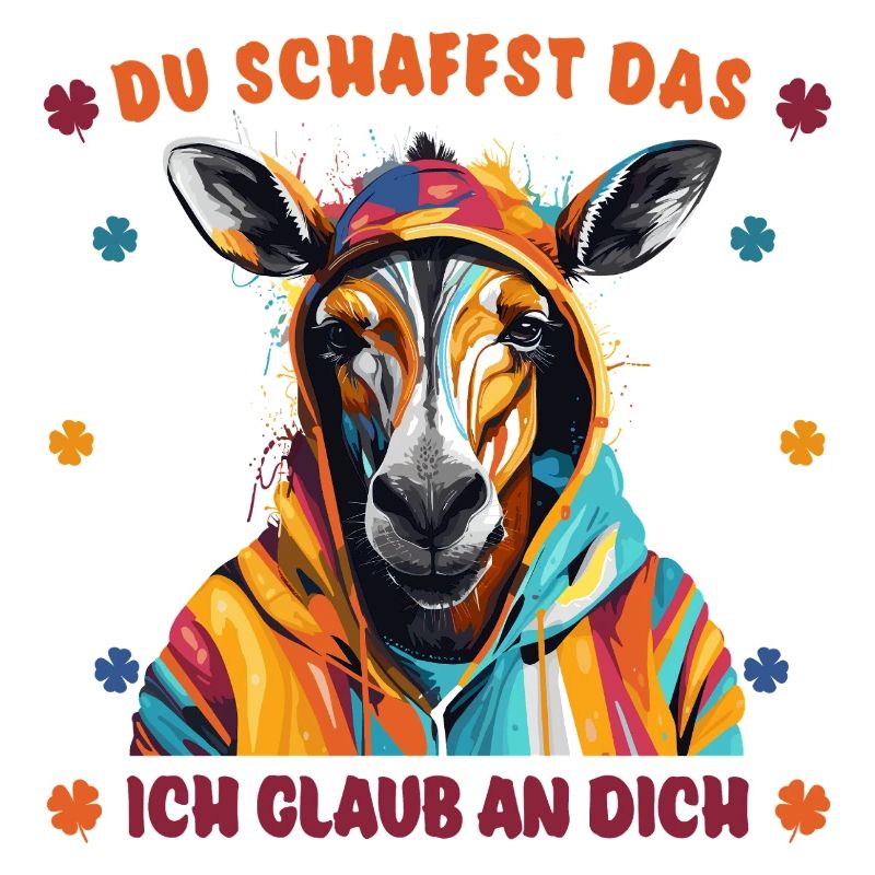 Du schaffst das! Ich glaub an dich! - Cooles Pferd