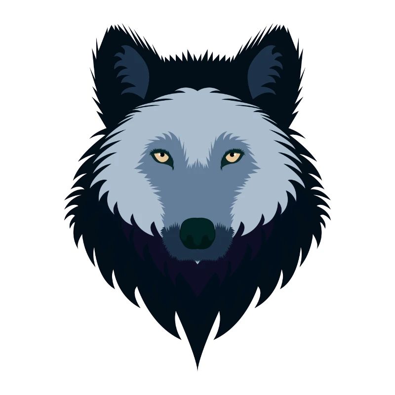 Weiblicher blauer Wolf