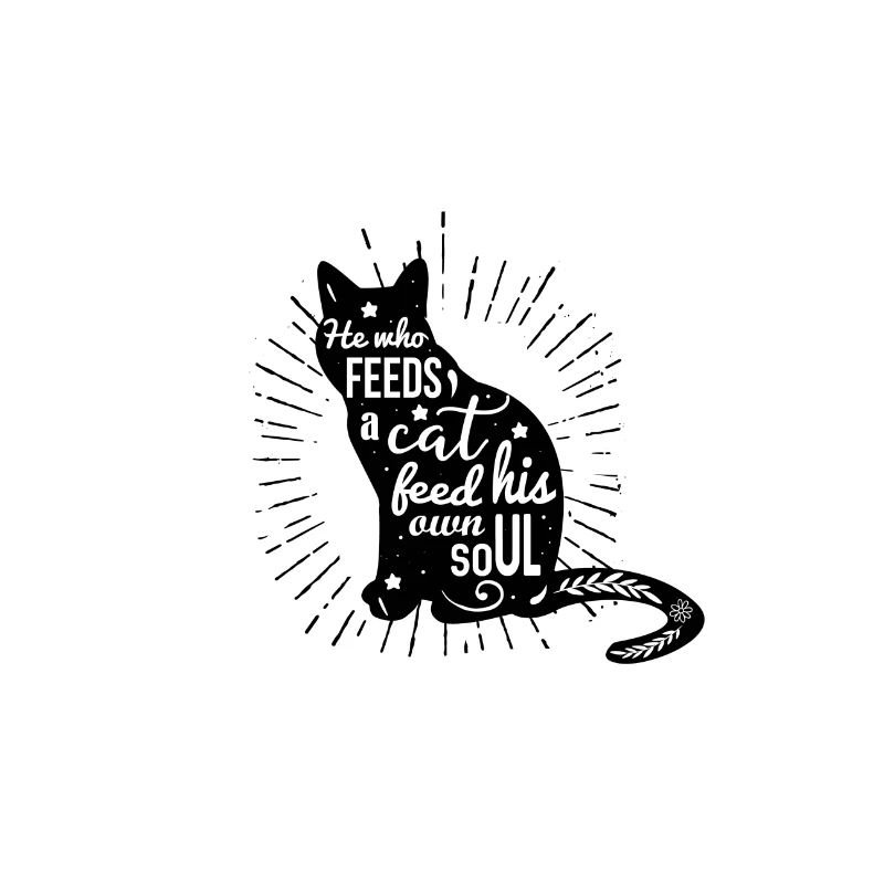 he who feeds a cat
