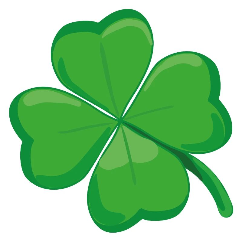 Trèfle porte-bonheur St. Patricks Trèfle Clover