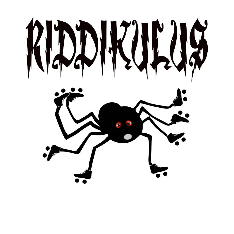 Spider with roller skates