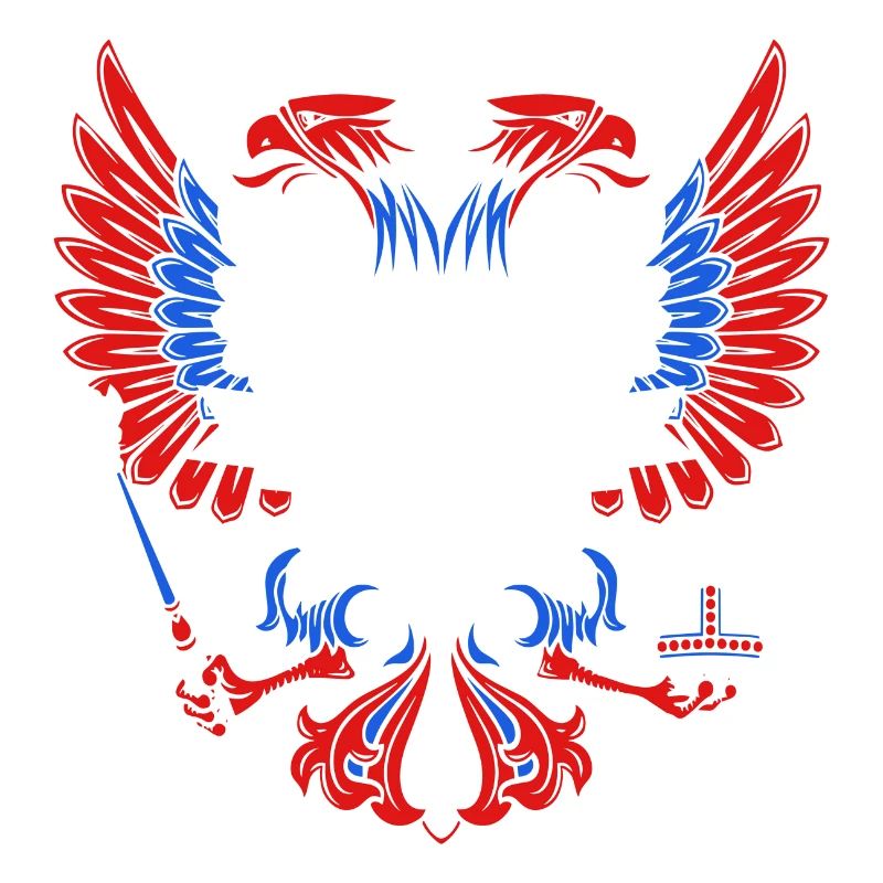 Drapeau de la Russie Moscou Poutine nation russe