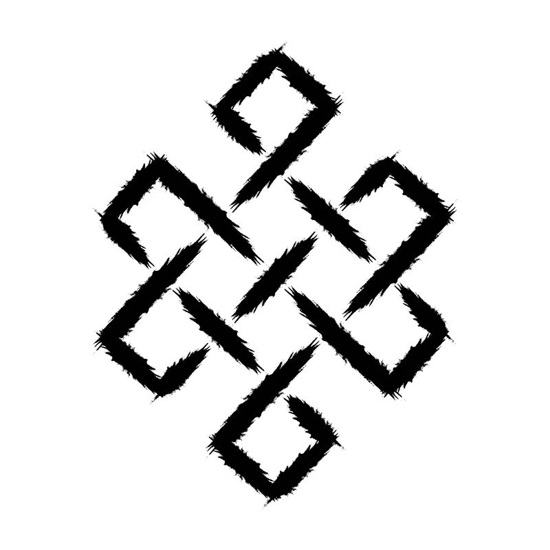 Infinity Knot Buddhism Happiness