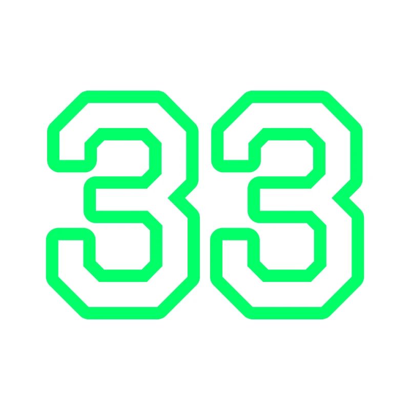 33 vert