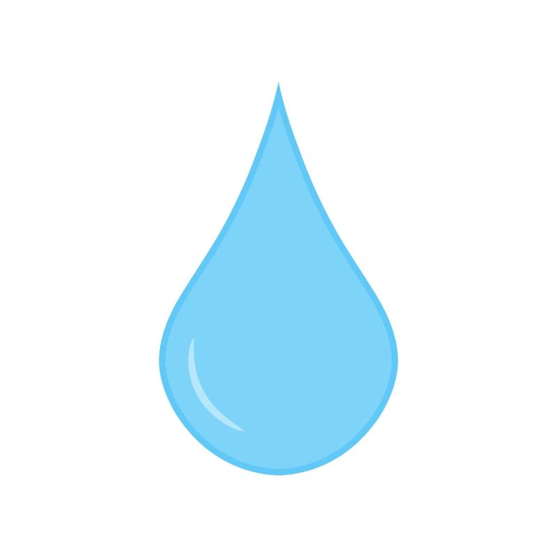 Raindrops icon rain drops