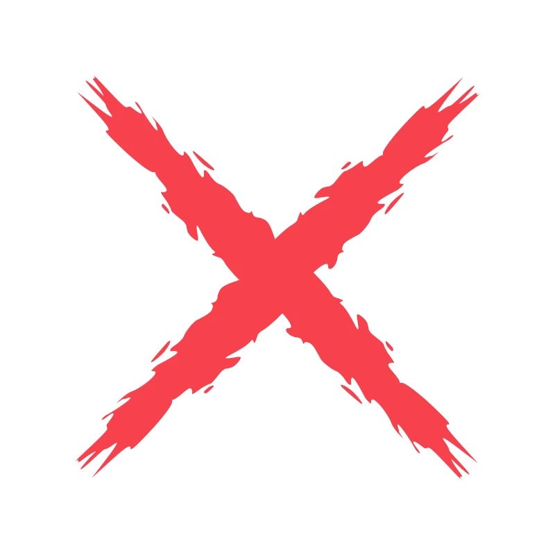 Kreuz Design Vektor Rot