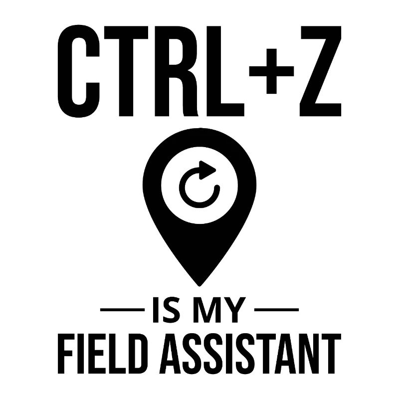 CTRL+Z Field Assistant Modification des données SIG Annuler