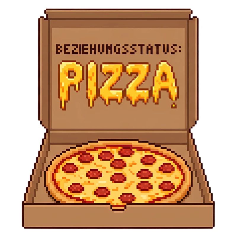 Statut relationnel Pizza célibataire Saint-Valentin