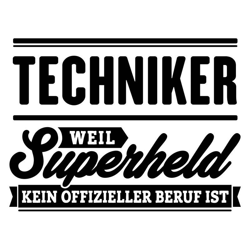 Superheld Techniker