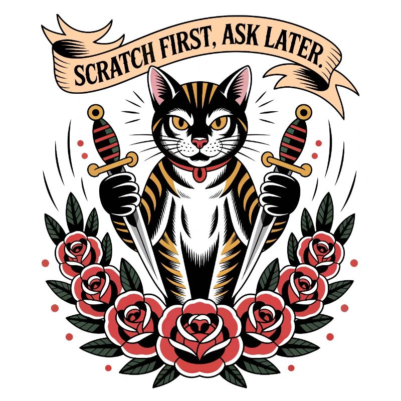 Scratch First Cat