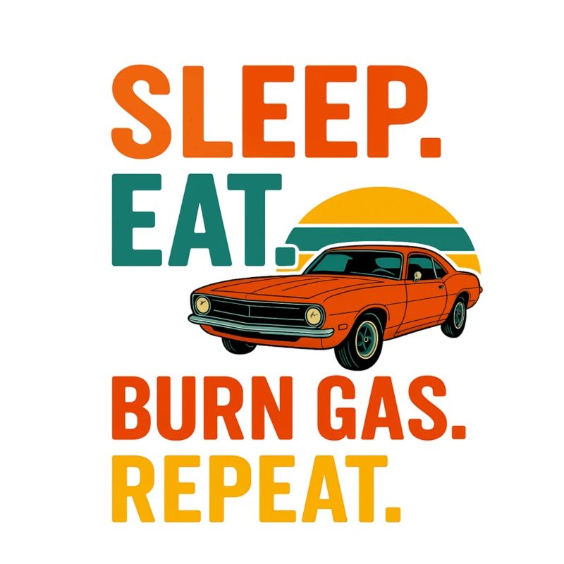 Dormir Manger Brûler Gaz Répéter
