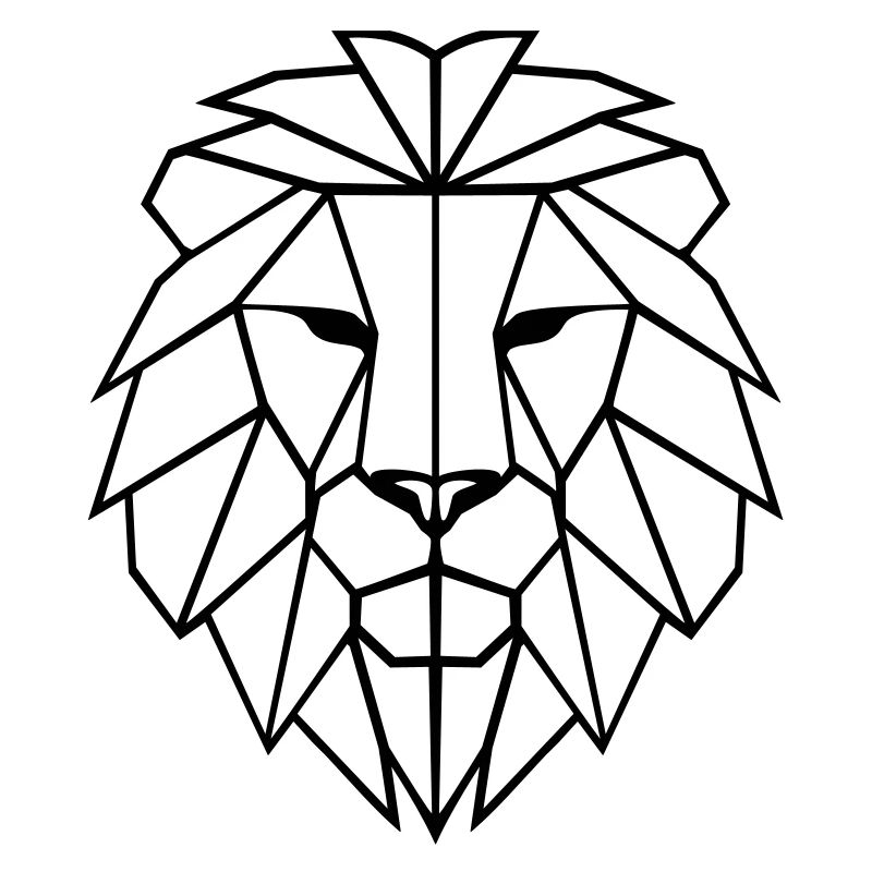 Polygone Lion