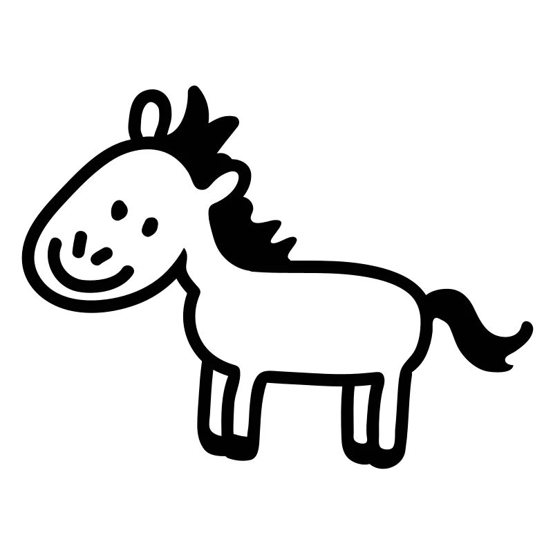 Pony Pferdchen - line