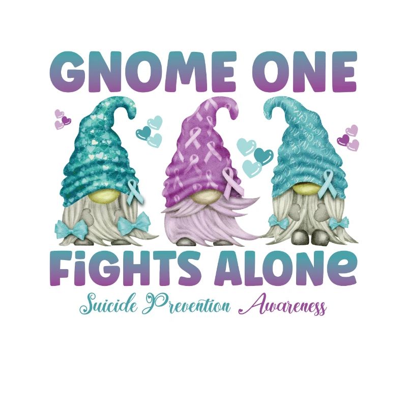 Gnome One Fights Suicide Prevention