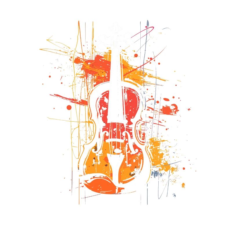 Violin Lineart