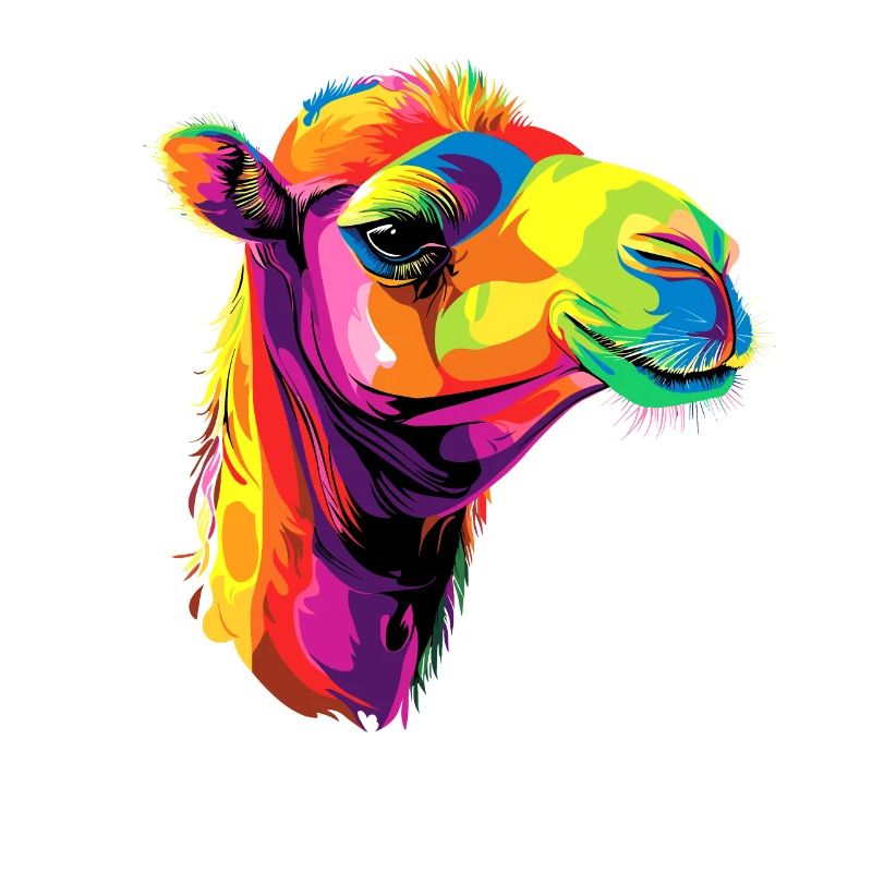 Kamel Dromedar Trampeltier Camel Geschenk Kamele