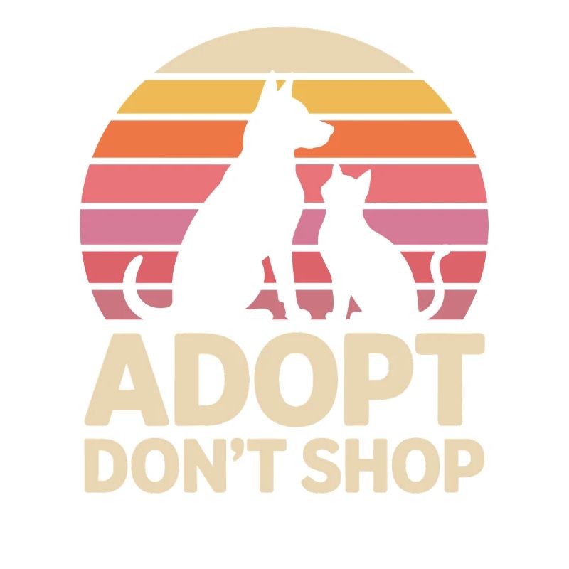 Adopt Don't Shop: Tierliebe Statement