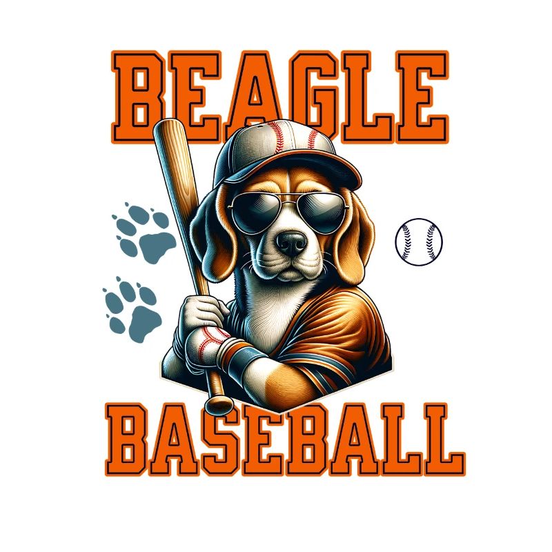 L’équipe de baseball Beagle et les amateurs de baseball