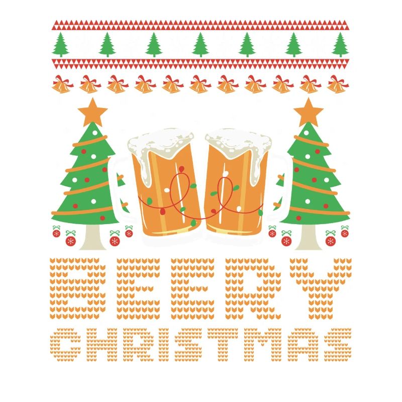 Beery Christmas Pull Moche Noël Bière Joyeux Noël