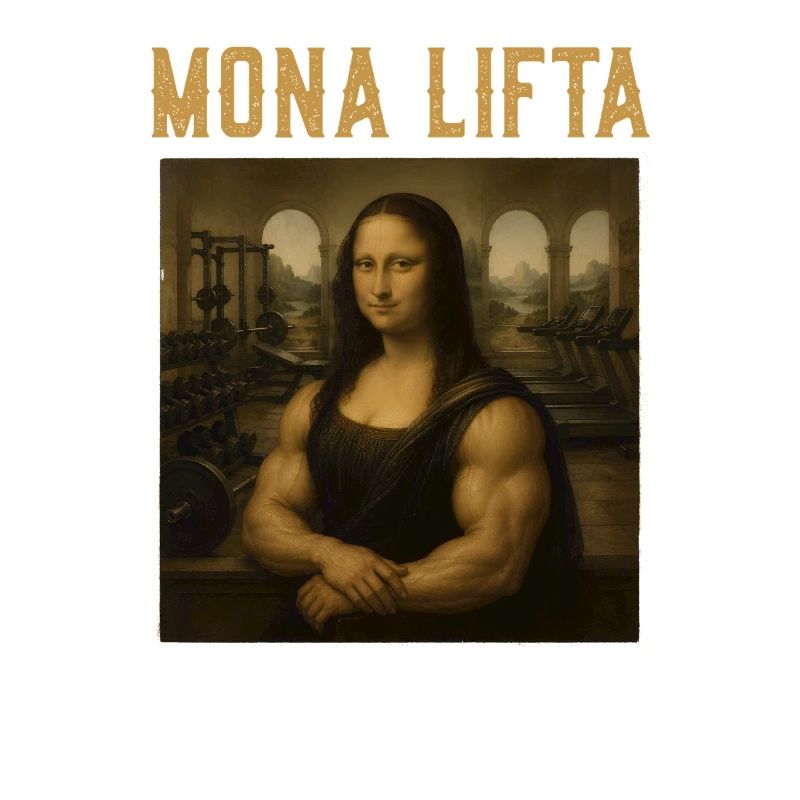Mona Lifta Leonardo da Vinci Fun Weightlifting