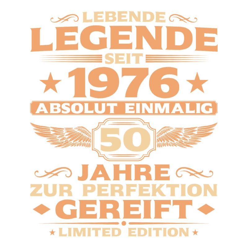 Absolut Einmalig 1976 – 50. Geburtstag Retro