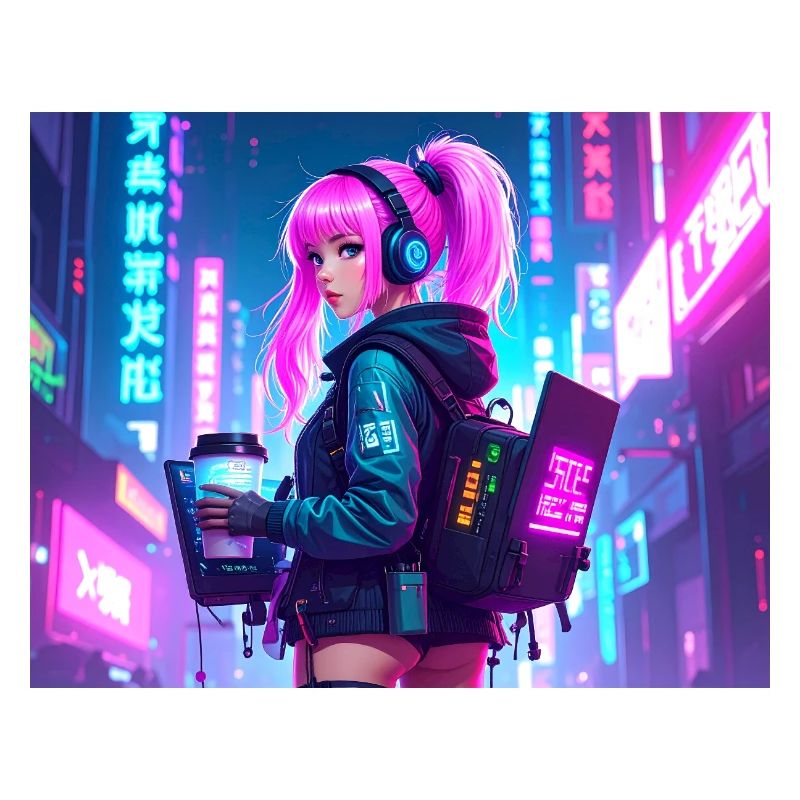 Cyber DJ Coder – Beats, Bytes & Blinks