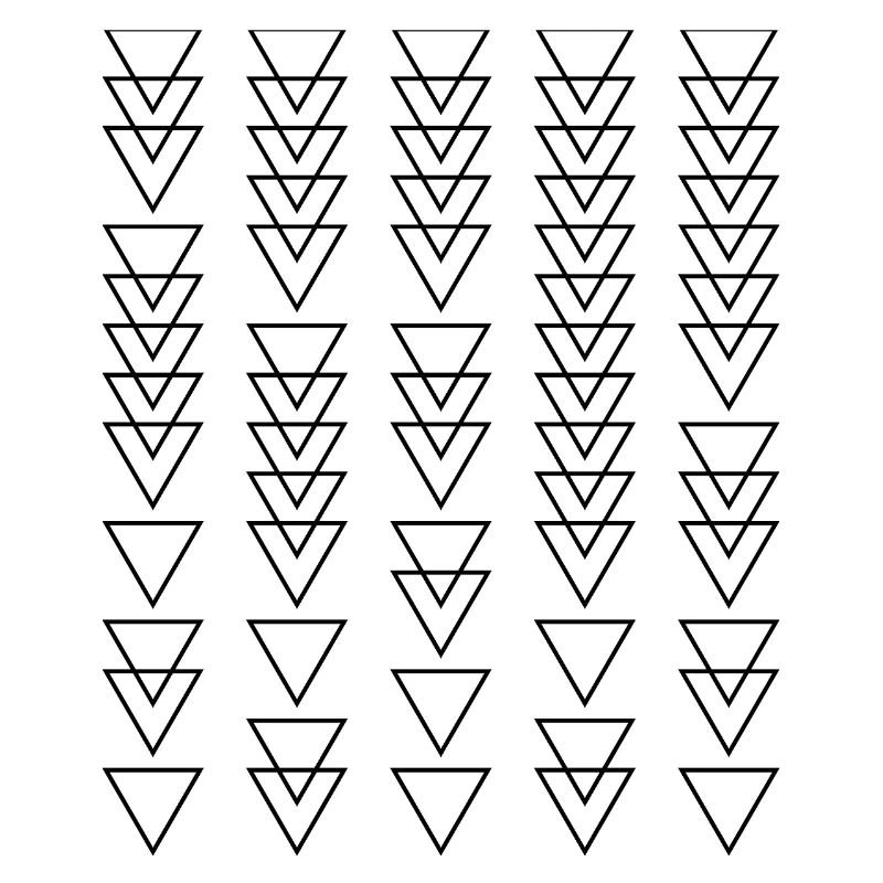 Triangles Pattern design