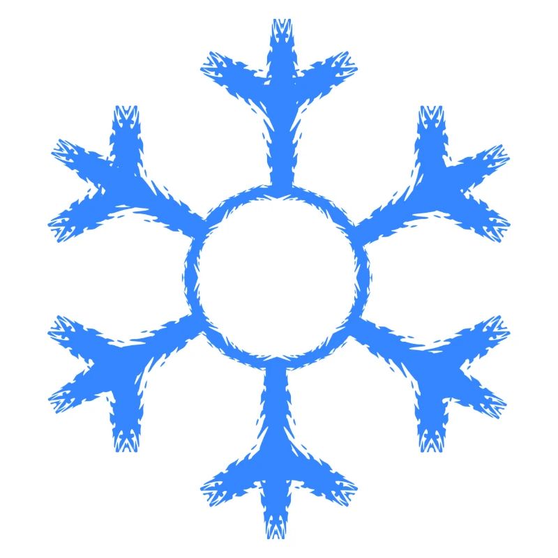 Snowflake winter cold cold