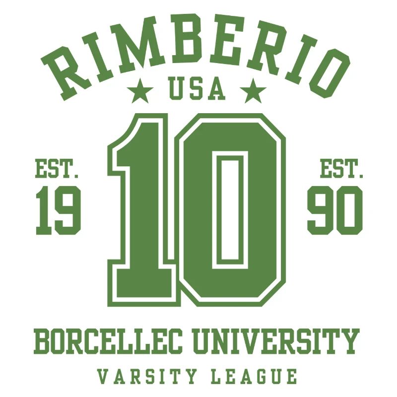 Uni Varsity 10 Logo Style