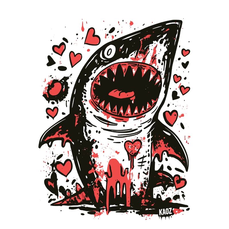 Requin en mal d’amour avec palpitations