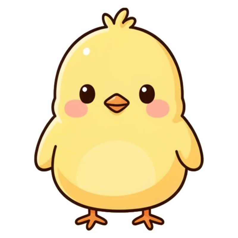 Cute Kawaii Chick Gift