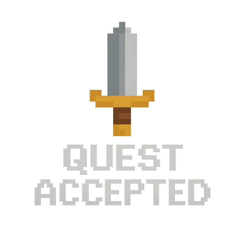 Sword Pixel Accepté par la quête
