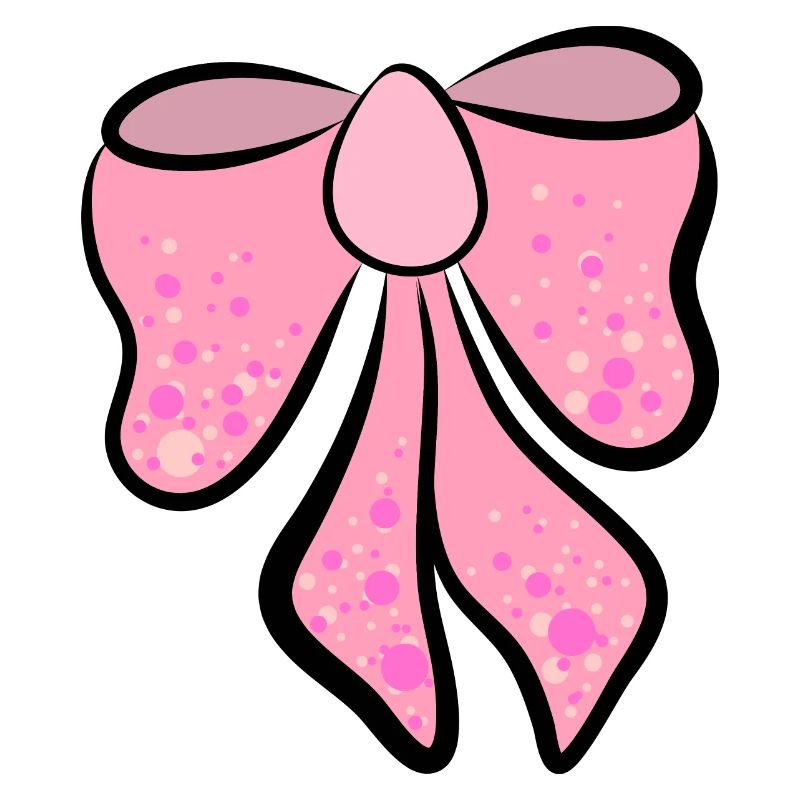 schöne rosa, pinke Schleife , Geschenkidee