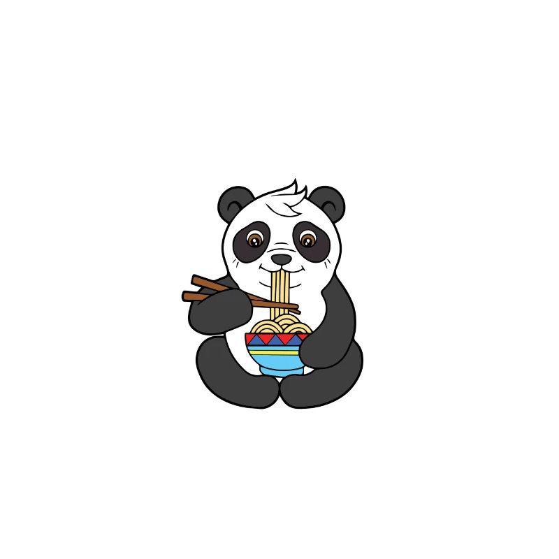 Pho-echte Panda-Suppe-vietnamesisches Nahrungsmittelgeschenk