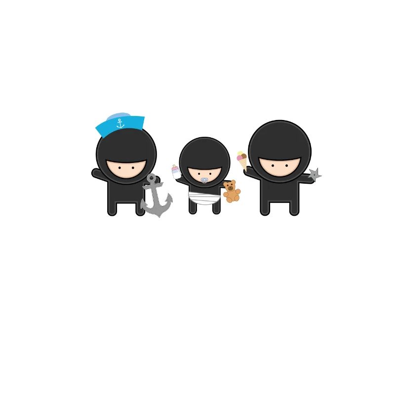 Ninja Amis Conception drôle