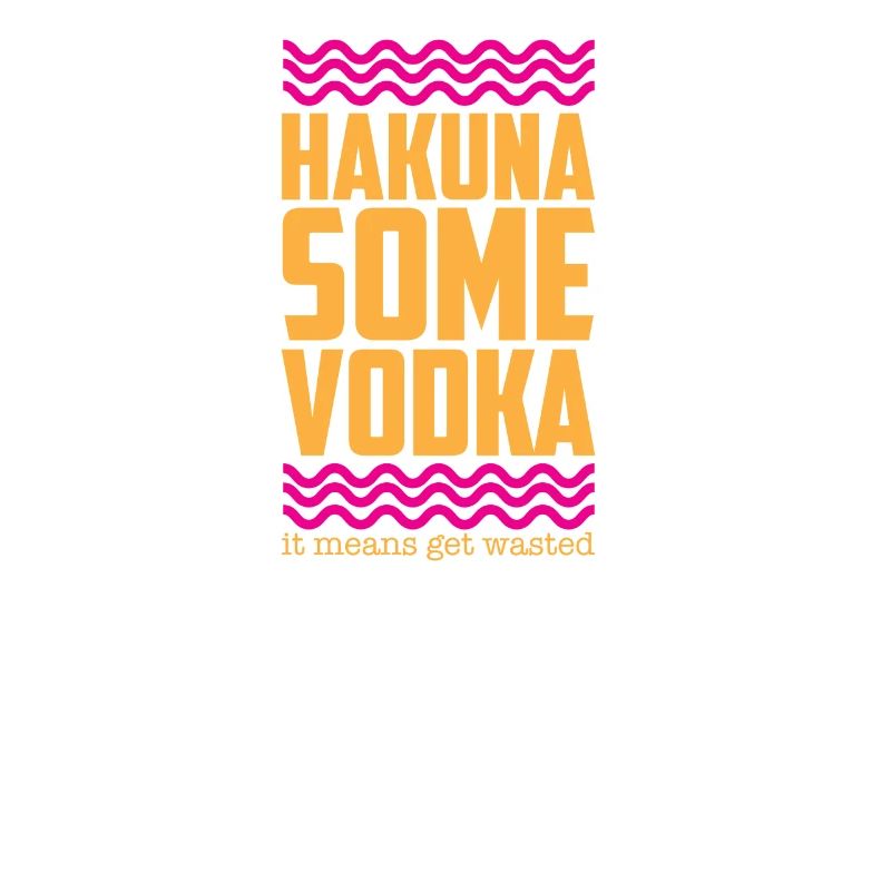 Hakuna Einige Vodka Geschenk