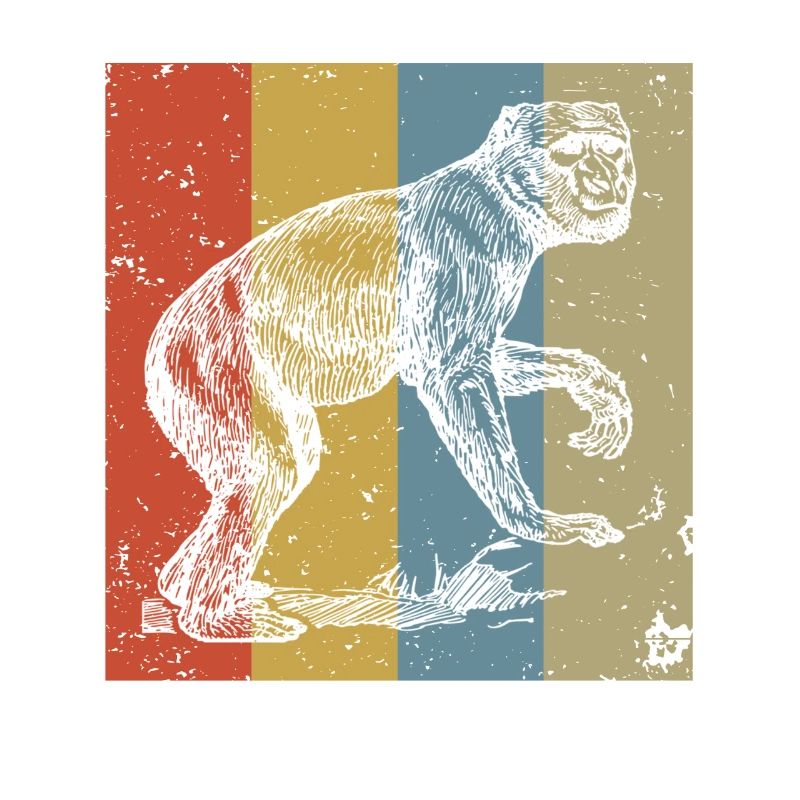 Rette den Gorilla - retro Geburtstagsgeschenk