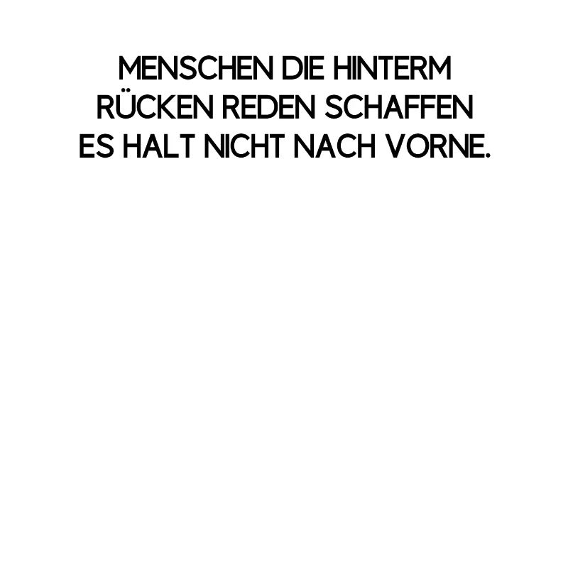 Menschen lästern Rücken Sarkasmus Spruch Geschenk