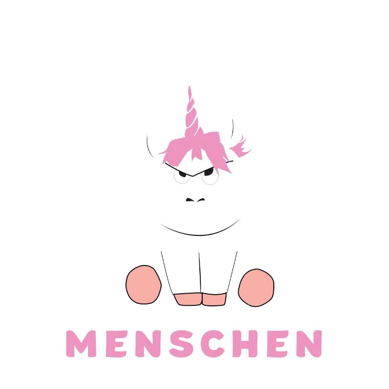 Ich Hasse Menschen Einhorn Geschenk