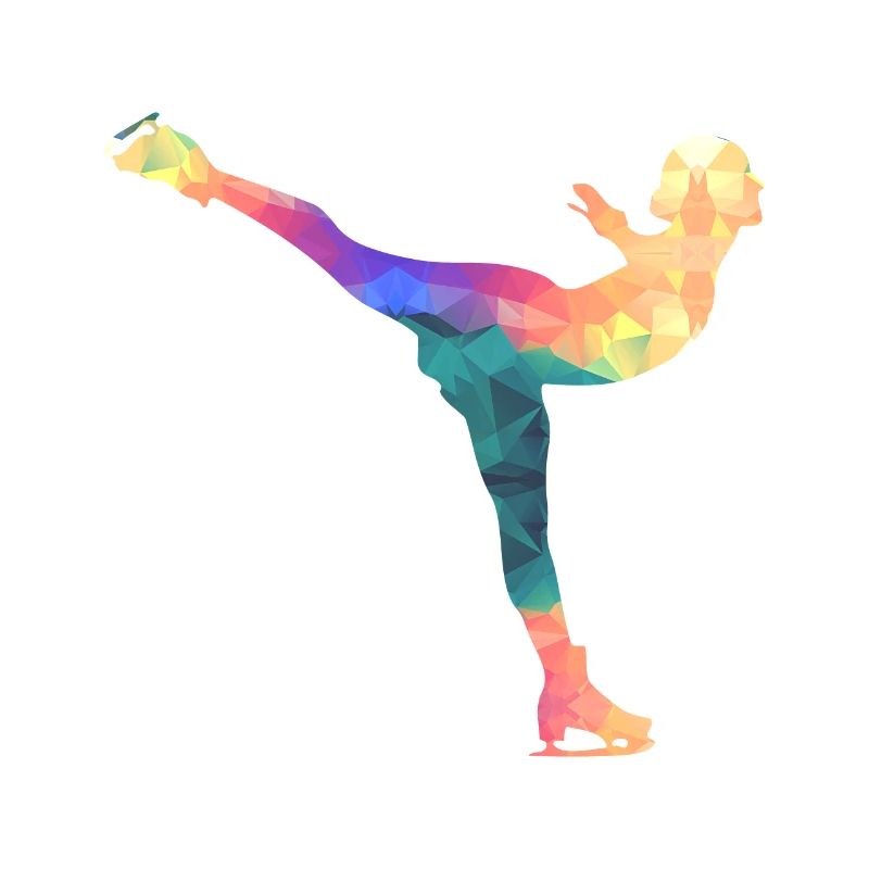 Eiskunstläuferin / Eiskunstläufer / Eiskunstlauf