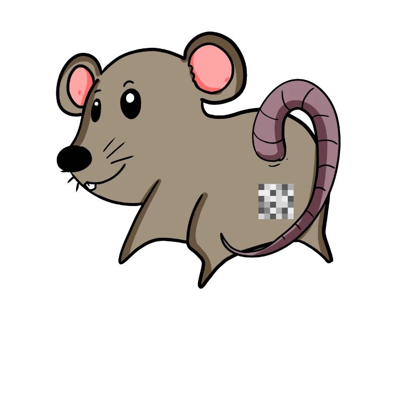 Maus Arsch - Maus Hintern