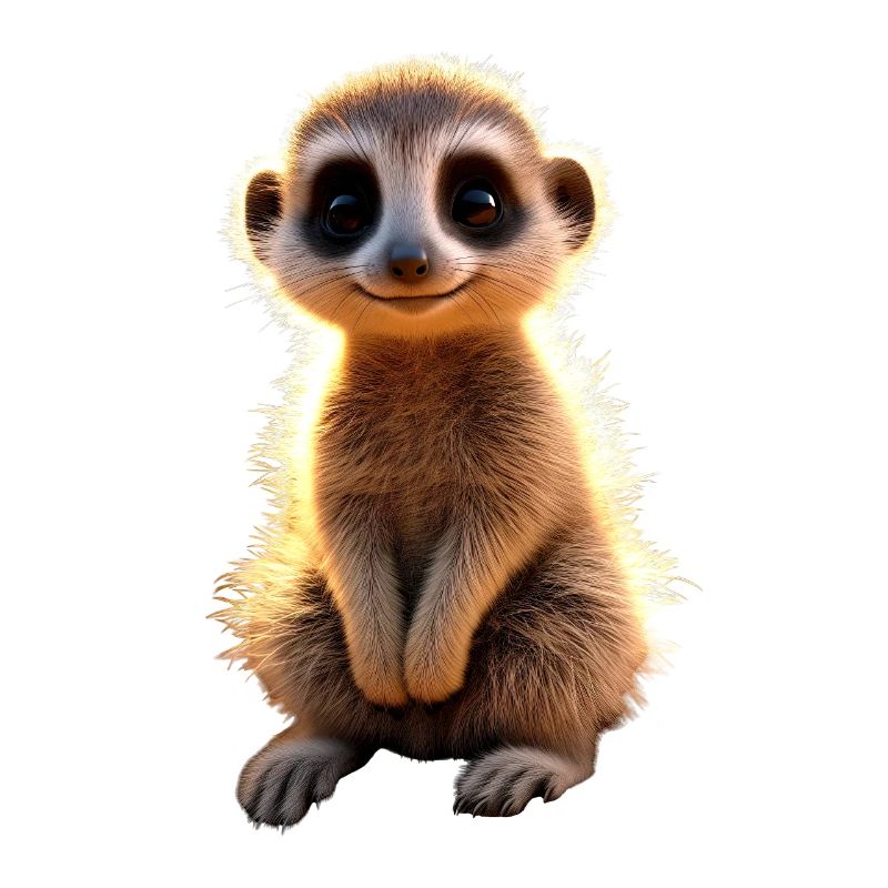 Erdmännchen Tierliebhaber Süßes Surikate Mangusten