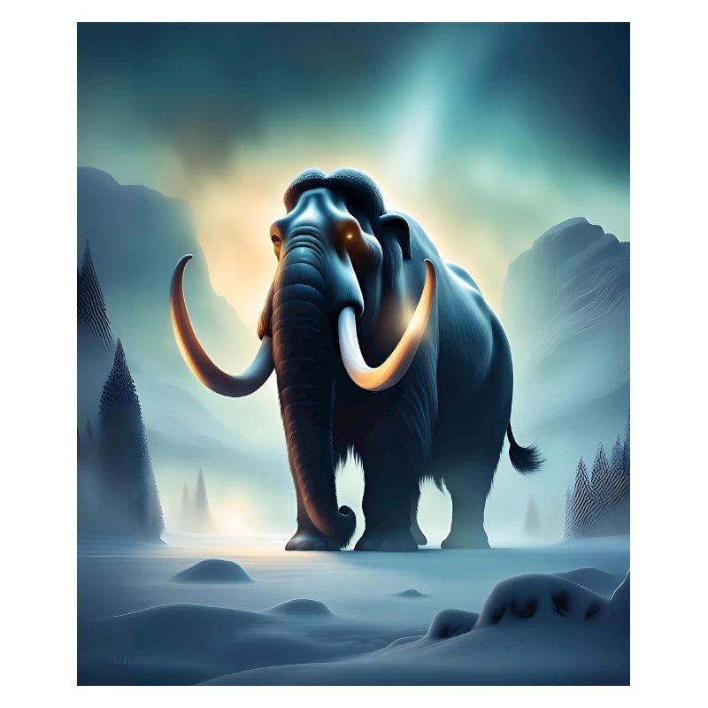 scary evil mammoth