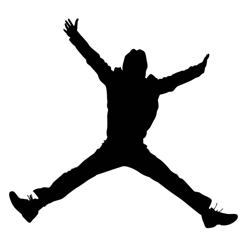 Conception de vecteur Singer and Dancer Silhouette