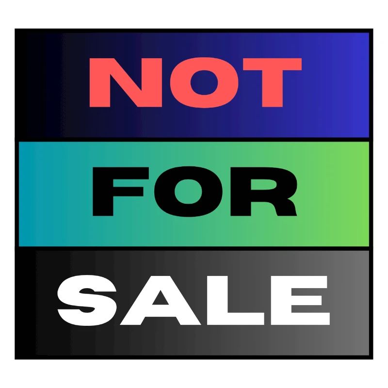 PAS À VENDRE