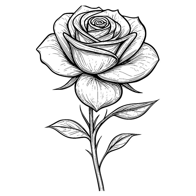 Rose transparent