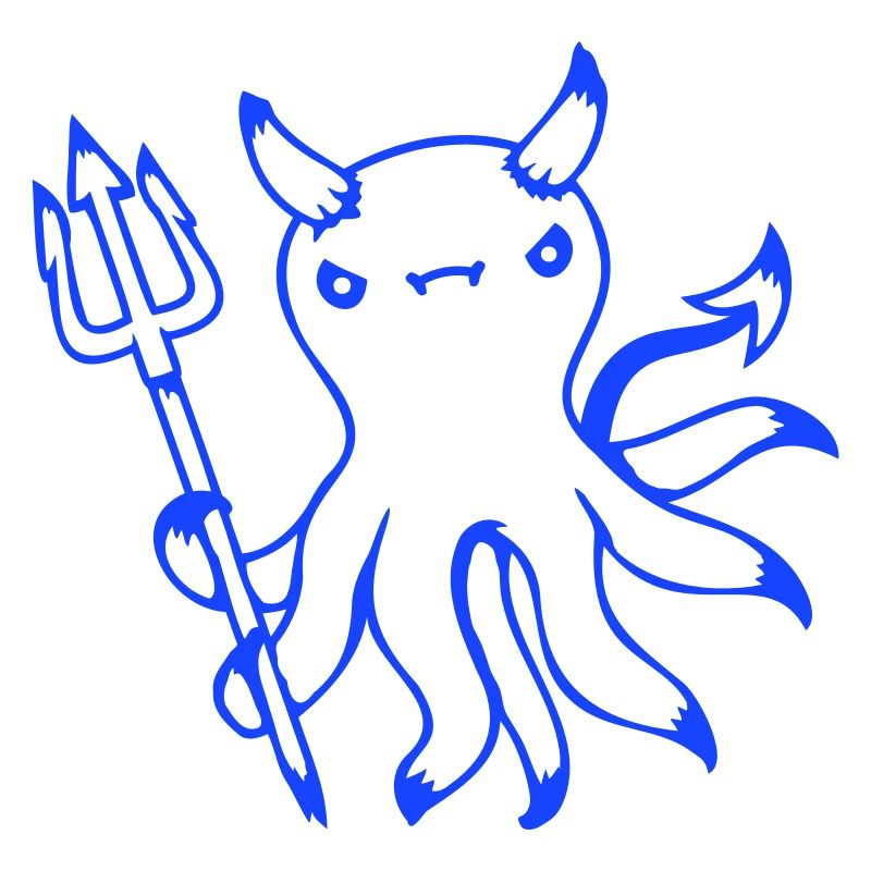Octopus Devil Hell Satan Evil Purgatory Naughty