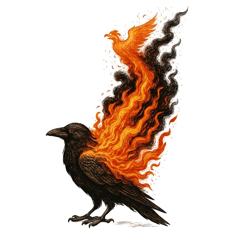 Corbeau Phénix : Renaissance de Feu