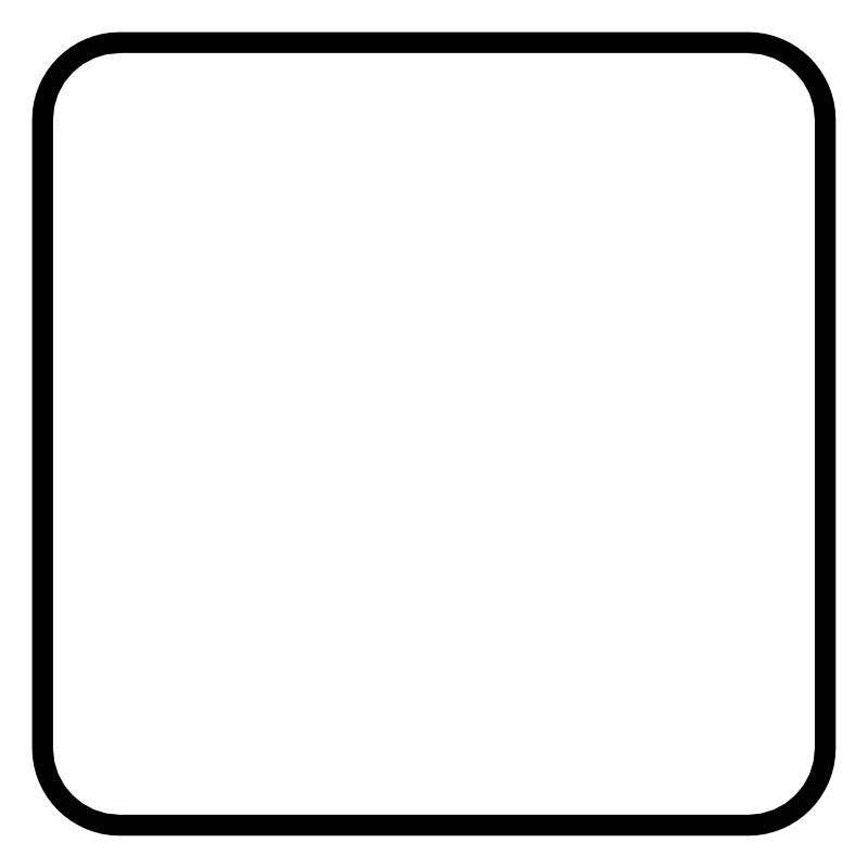 Math symbol - square